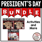 President's Day Activities Bundle