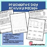 President's Day Activity Packet