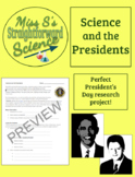 President's Day Activity: Science and the Presidents