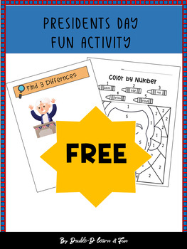 Preview of President’s Day Activity Worksheet|FREE