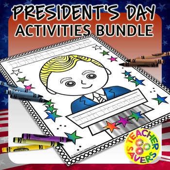 President's Day Activity Worksheets by TEACHERSAVERS | TpT