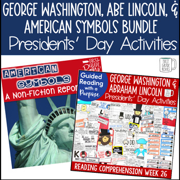 Preview of President's Day & American Symbols Bundle