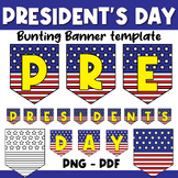 President's Day Banners and Bulletin Board | Pennant Bunti