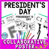 President's Day Collaborative Poster  - Team Work Activity