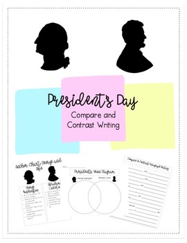 Preview of President's Day Compare and Contrast