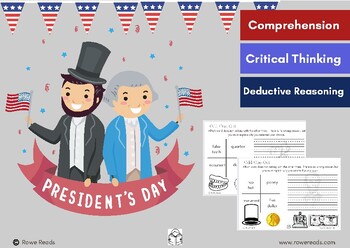 Preview of President's Day Critical Thinking "Odd One Out"