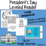 President's Day Differentiated Reader Print | Digital