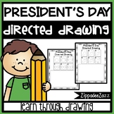 President's Day Directed Drawing Activity for Including Ar