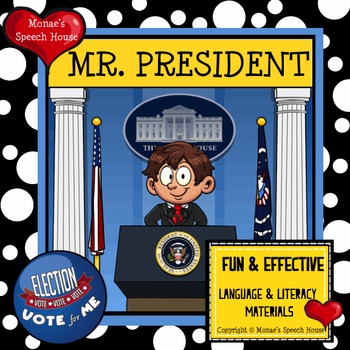 Preview of President's Day Election Early Reader Literacy Circle