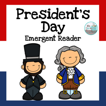 Preview of President's Day Emergent Readers