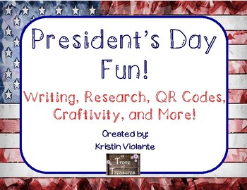 Preview of President's Day Fun!
