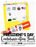 President's Day Holiday Communication Book/Board