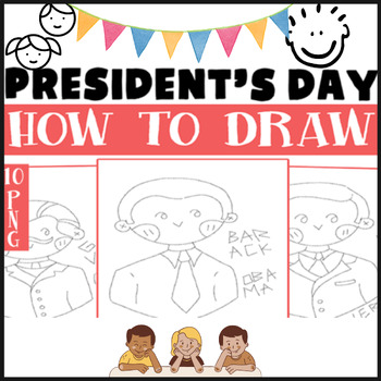 Preview of President's Day How to Draw, Dot to Dot