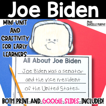 Preview of Joe Biden | President's Day Craft