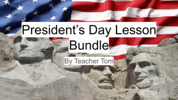 Preview of President's Day Lesson - Bundle