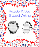 President's Day Lincoln and Washington Writing Papers