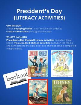 Preview of President's Day Literacy Activities