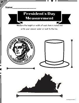 Preview of President's Day Measurement