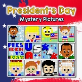 February Art Project Mystery Pictures Pixel Art, President