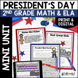 President's Day Math & Reading Activities Print Worksheets