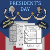 President’s Day Printables | Preschool Kindergarten 1st Gr