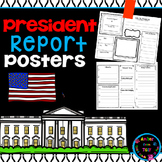 President's Day Writing Research Template Report Poster