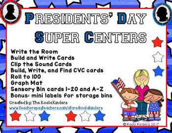 Preview of Presidents' Day Super Centers 2021