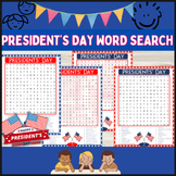 President's Day Word Search Puzzles Game