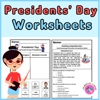 Preview of Presidents' Day Worksheets