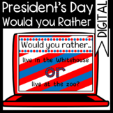 President's Day Would you Rather Slides/ Zoom Game/ Virtua