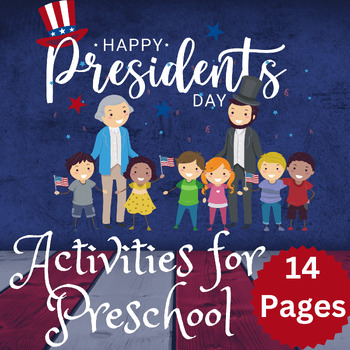 Preview of President’s day activities for preschool