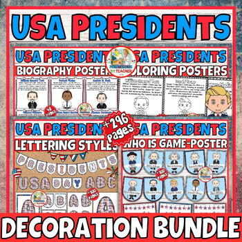 Preview of President's day bulletin board ideas | President's day posters-classroom decor