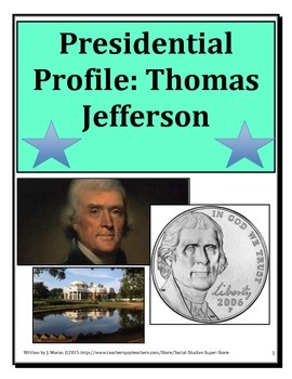 Preview of Presidential Profile: Thomas Jefferson