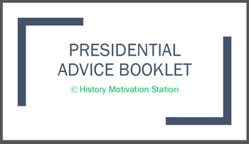 Preview of Presidential Advice Booklet