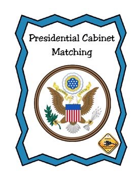 Preview of Presidential Cabinet Matching Card Game