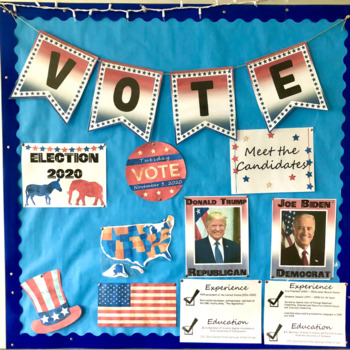 Presidential Election 2020 (Bulletin Board) by Teach US History | TpT