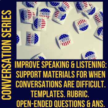 Preview of Presidential Election 2020-Voting Issues- Listen, Short Answer, & Conversation