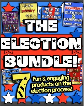 Preview of Presidential Election Activities Unit Bundle | 7 Resources for Elections!