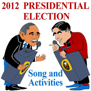Preview of Presidential Election; Obama and Romney: Song and Reproducibles