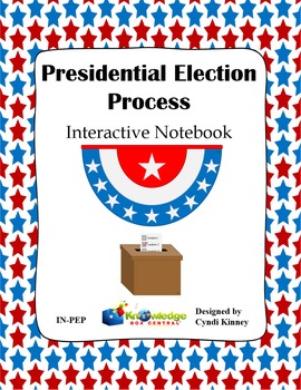 Preview of Presidential Election Process Interactive Notebook - EBOOK