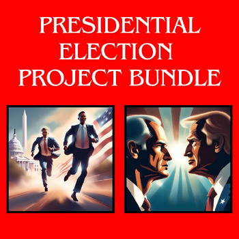 Preview of Presidential Election Project Bundle: Campaign Simulation & WebQuest/Escape Room