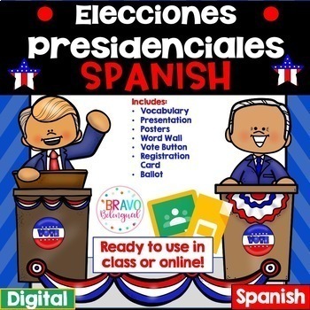 Preview of Presidential Elections 2020 (Spanish) - Online or in class
