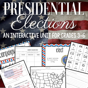 Preview of Interactive Presidential Elections Unit
