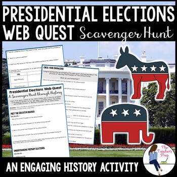 Preview of Presidential Elections Web Quest