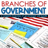 3 Branches of Government Bundle Print & Digital
