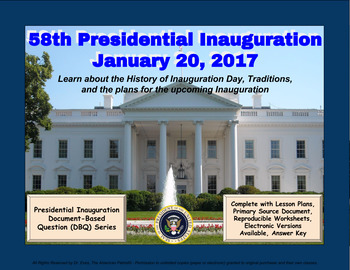 Preview of Presidential Inauguration 2017 - DBQ - PDF for Handouts