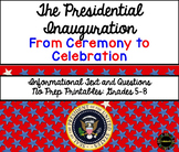 Close Reading Informational Text: Presidential Inauguration