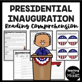Presidential Inauguration Informational Text Reading Compr