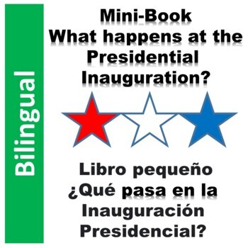 Preview of Presidential Inauguration Mini-Book (Bilingual)