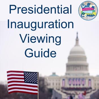 Preview of Presidential Inauguration Viewing Guides & Assignment - editable